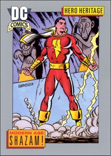 DC Comics Shazam Trading Card