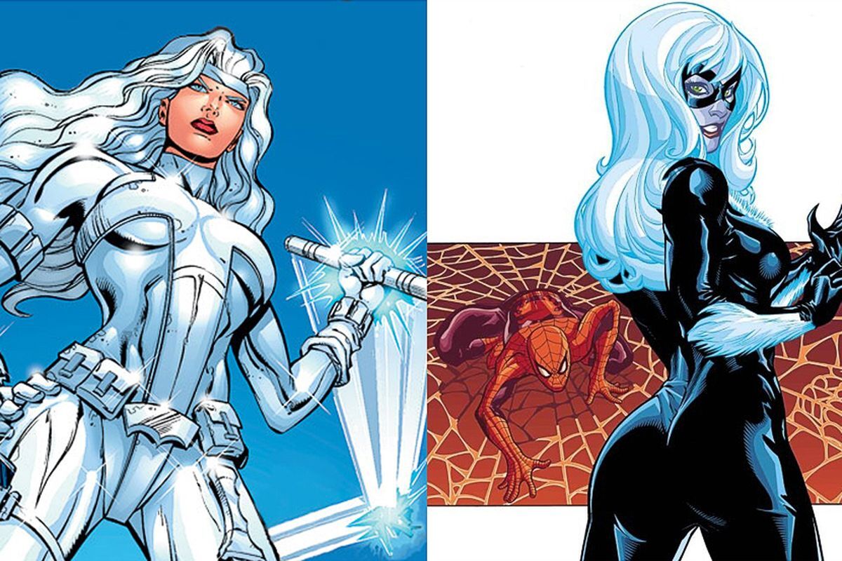 black cat & silver sable