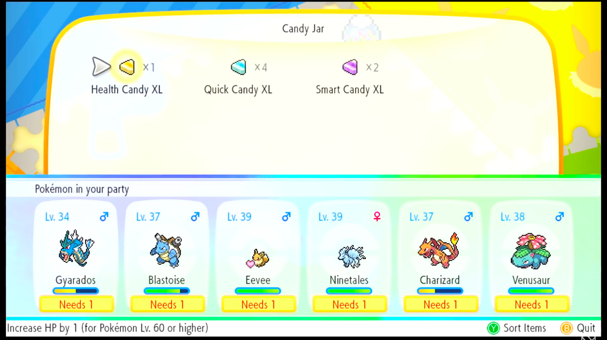 Pokemon Let&#039;s Go Candies