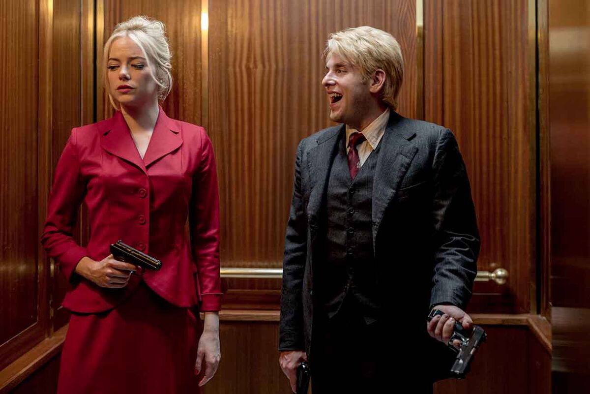 Jonah Hill and Emma Stone in Maniac.