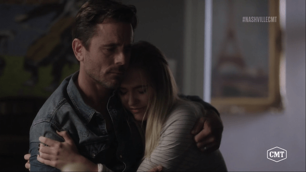 nashville recap reaction episode 3 father daughter relationship deacon maddie hugging