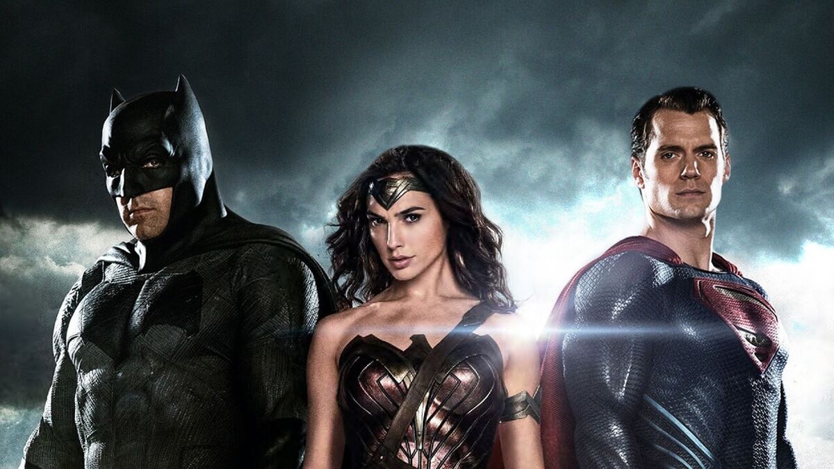 Batman v Superman trio