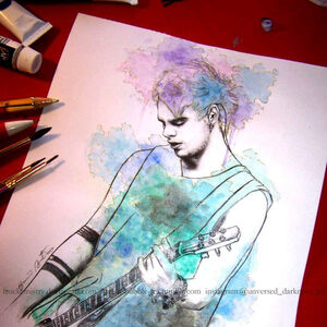 Michael Clifford Fan Art 5 Seconds Of Summer Wiki Fandom