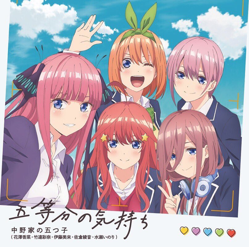 Gotoubun No Kimochi 5toubun No Hanayome Wiki Fandom