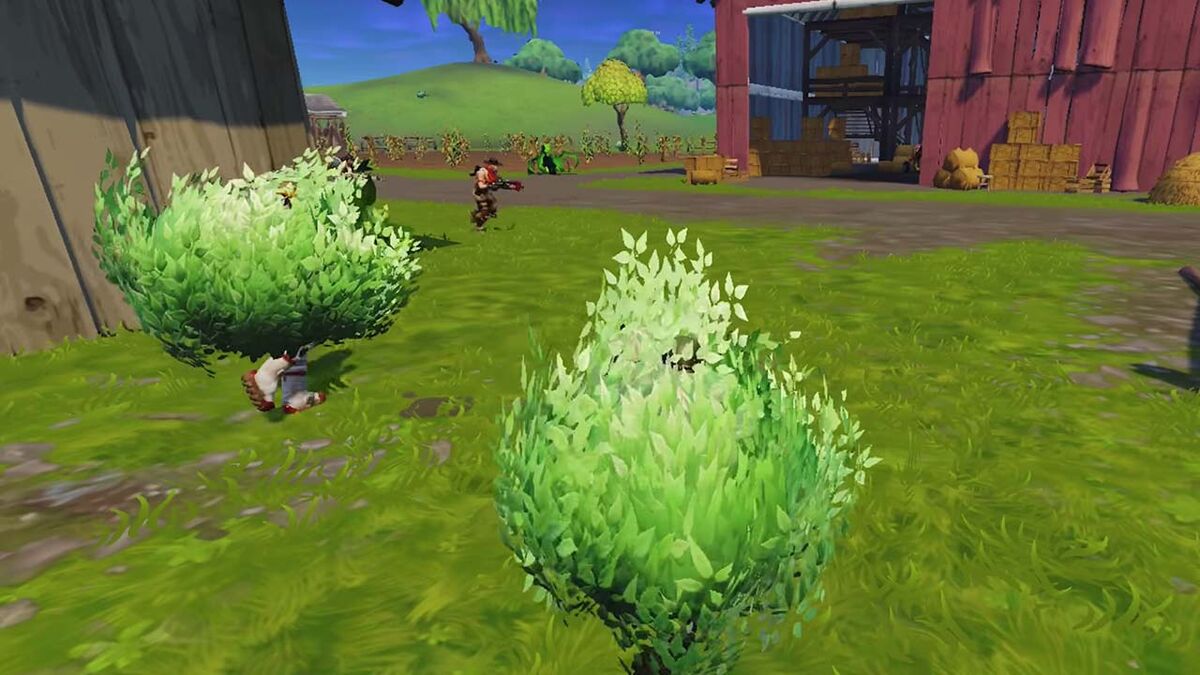 Fortnite Mobile tip. Not every bush is a player.