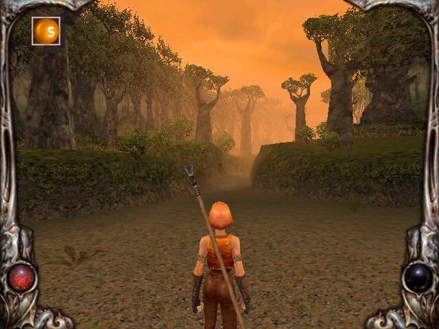 A screenshot of Darkened Skye.