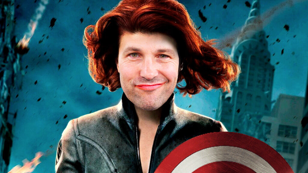 Paul Rudd is... Natasha Romanoff aka Black Widow!