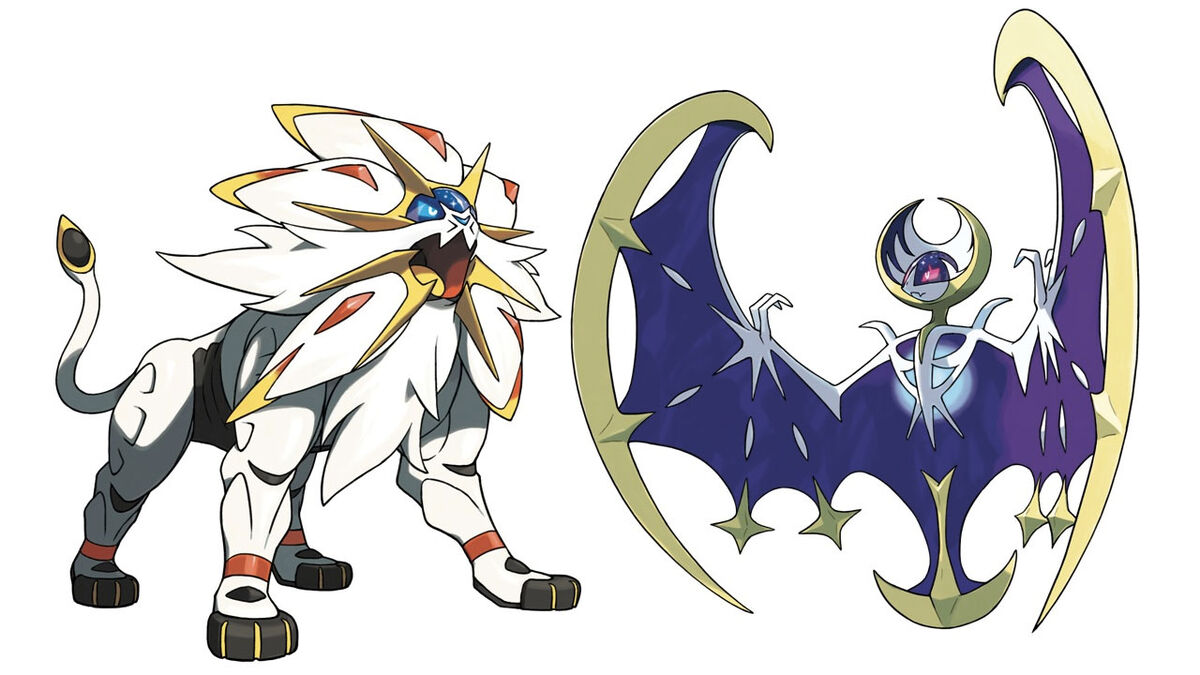 solgaleo and lunala