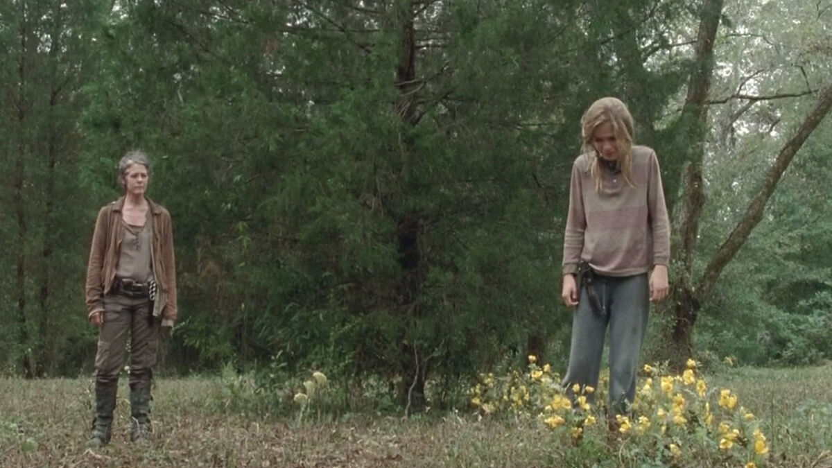 Carol Lizzie The Walking Dead