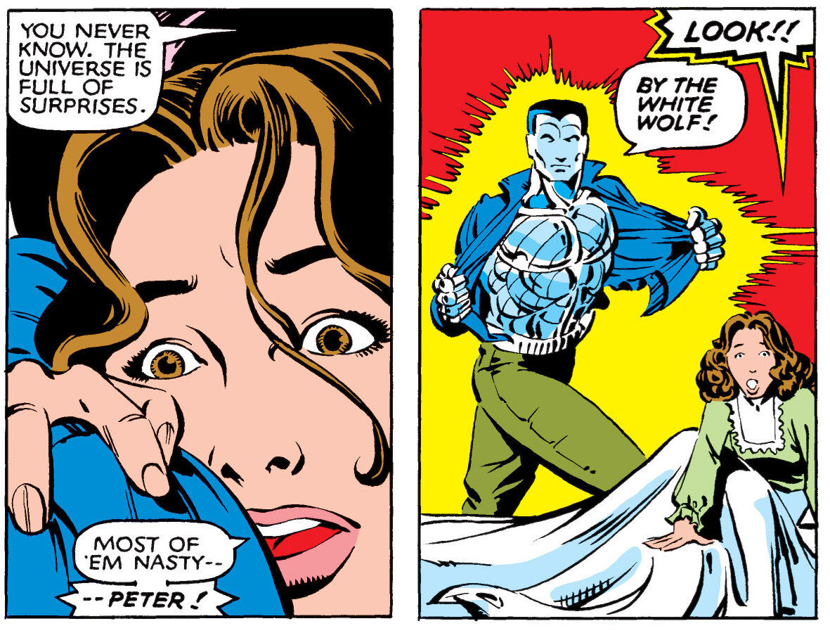 Still, not the creepiest romance in the Marvel Universe.