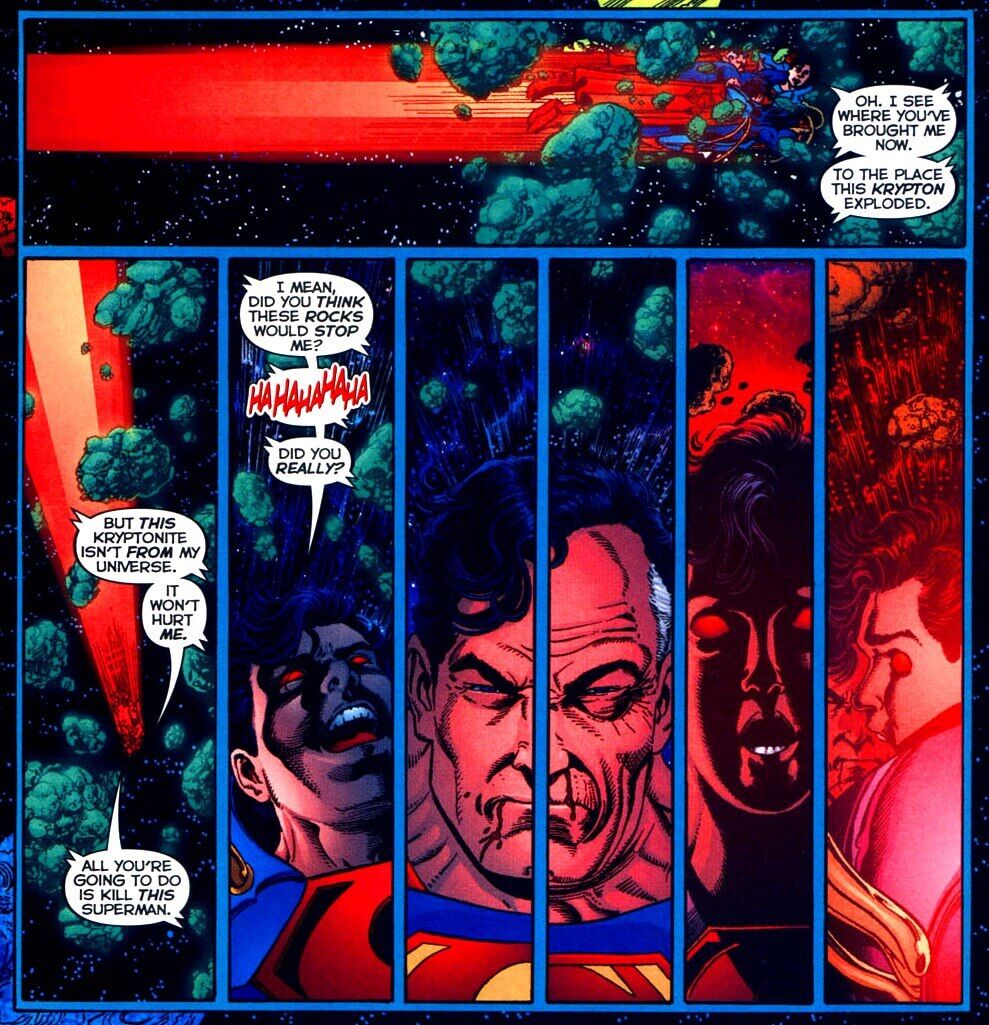 superboy prime vs superman one million