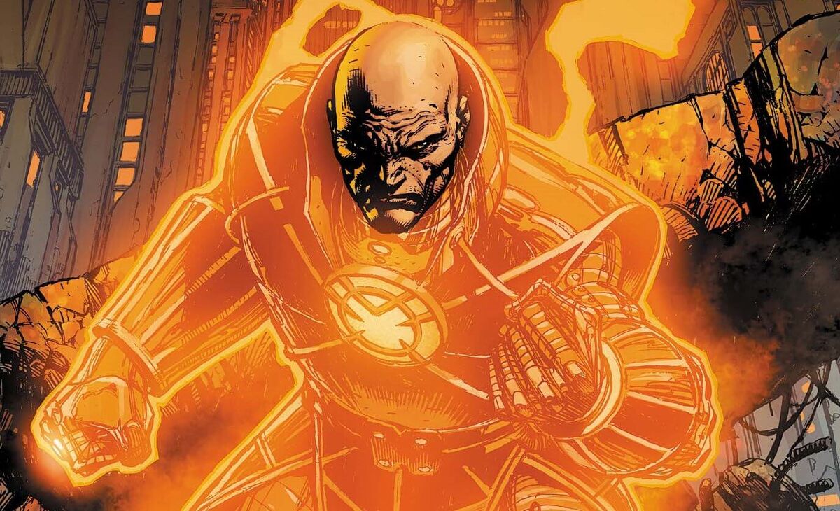 Lex Luthor Orange Lantern Corps