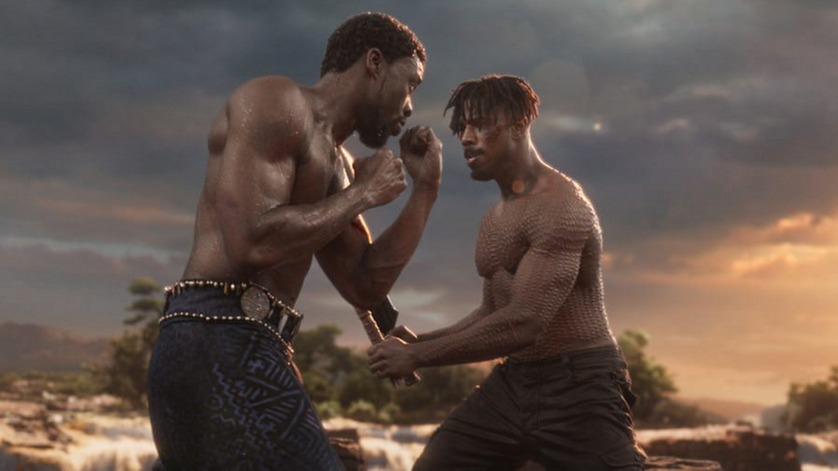 Black Panther Killmonger Warrior Falls