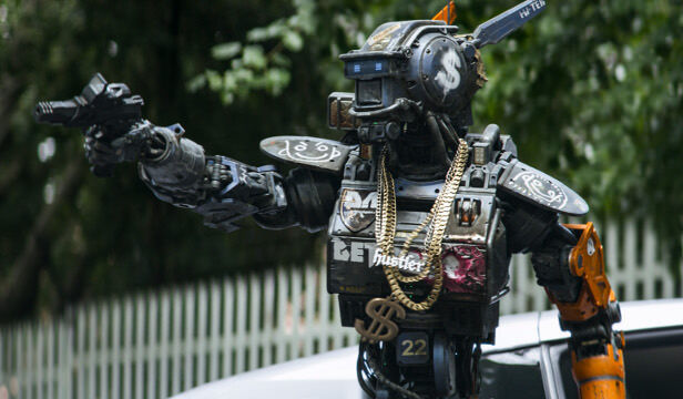 Chappie (Sharlto Copley) from Columbia Pictures
