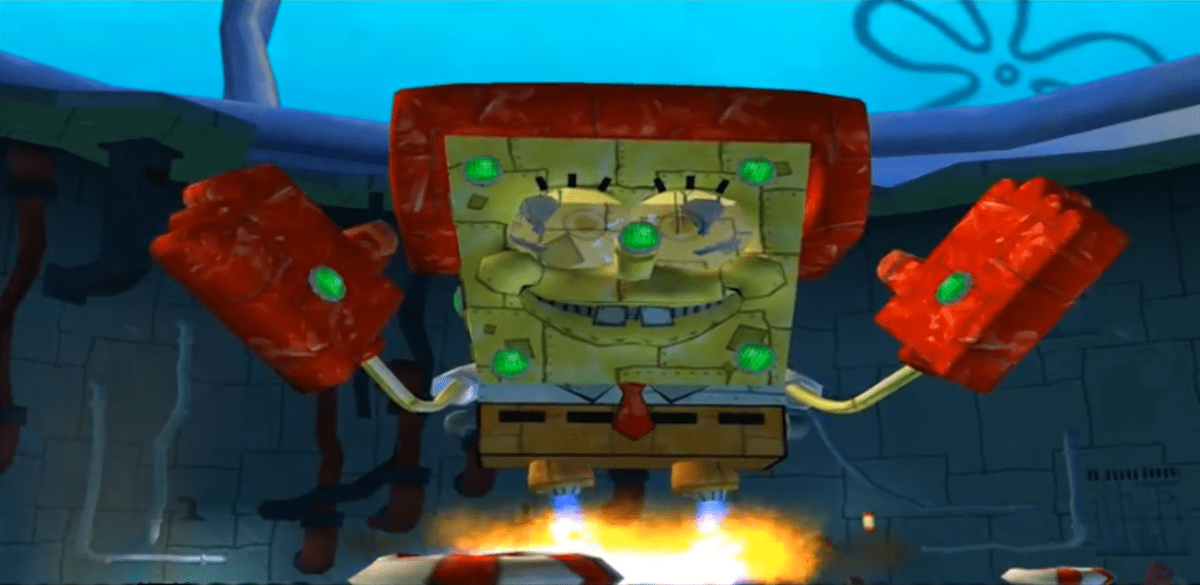 Robot Spongebob.