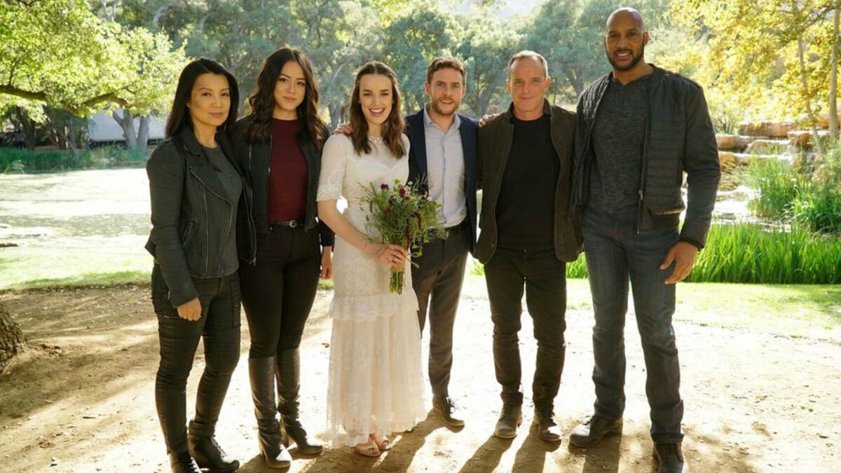 Agents of SHIELD Fitzsimmons Wedding