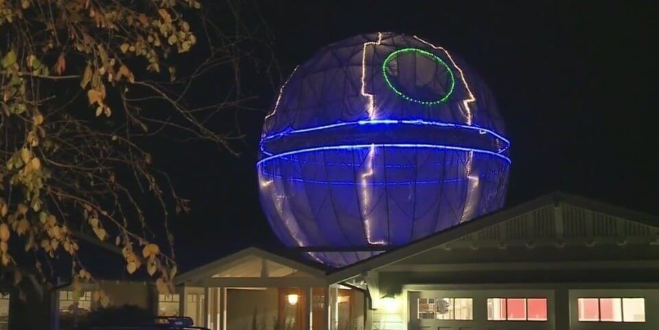 Death Star rooftop