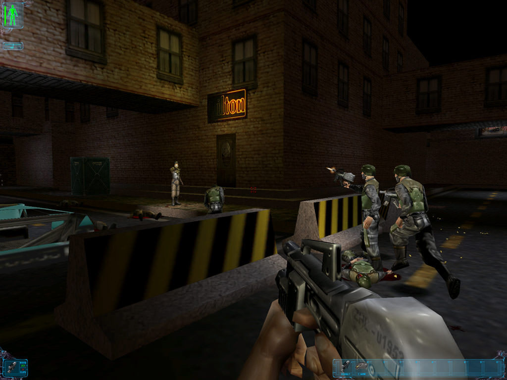 A screenshot of the original Deus Ex.