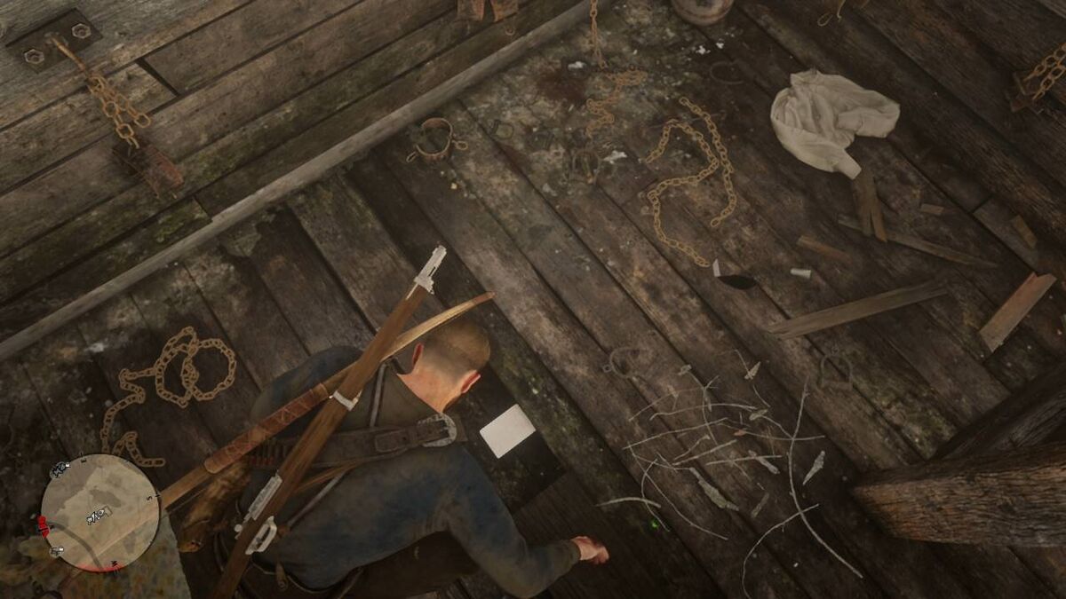 Finding a photo in Old Harry Fen shack Red Dead Redemption 2