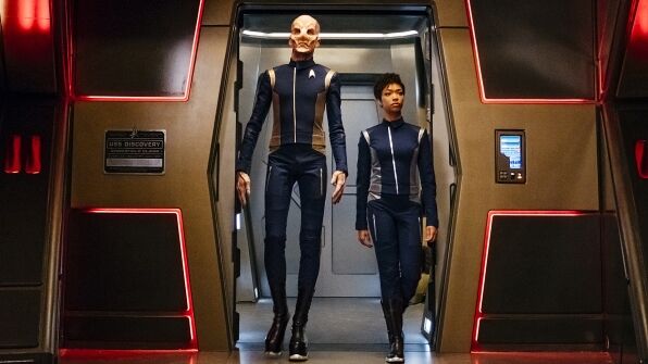 Star Trek: Discovery Saru-Burnham