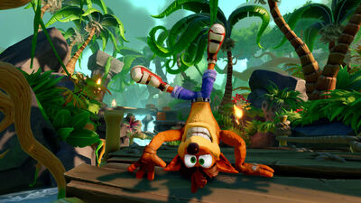 'Skylanders: Imaginators' Crash Bandicoot Stage is a Blast From the Past