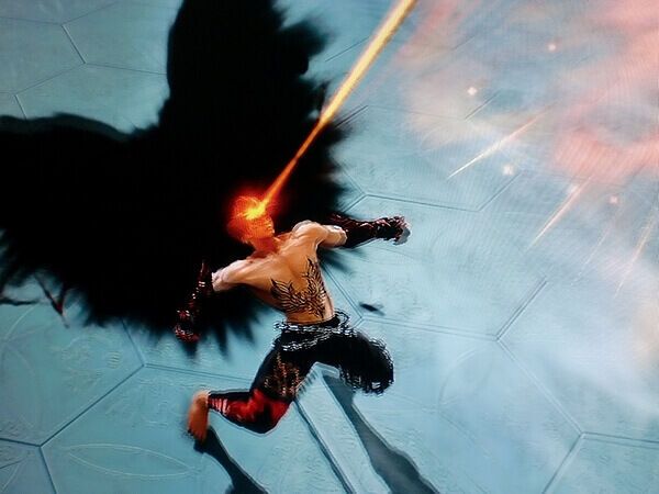 Devil Jin Lasers Eyes