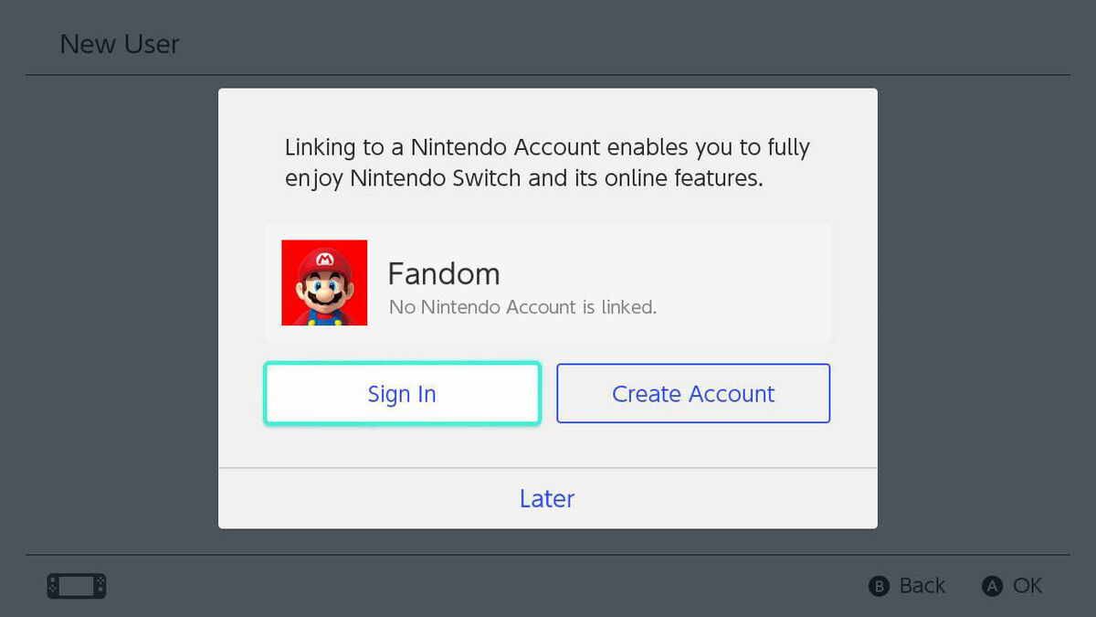 nintendo account 5 digit code