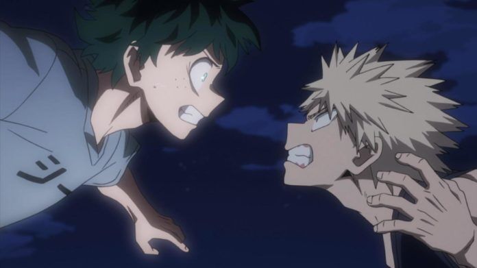 Deku vs Bakugo