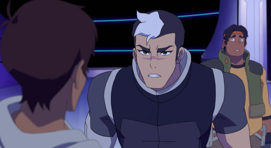 Mean Shiro yells at Lance