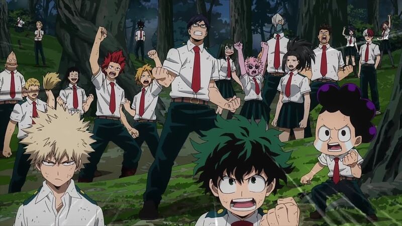 Laid-Back Hero: Witness the Casual Vibe of Izuku Midoriya in this