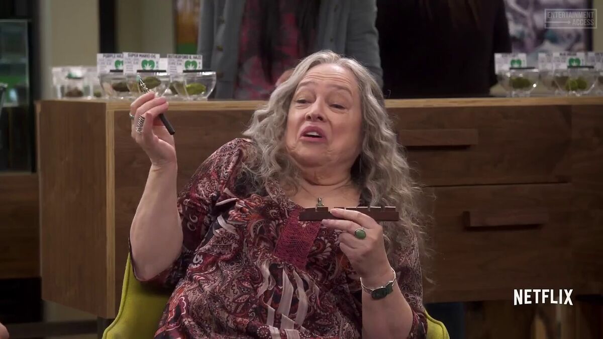 Kathy Bates in &#039;Disjointed&#039;