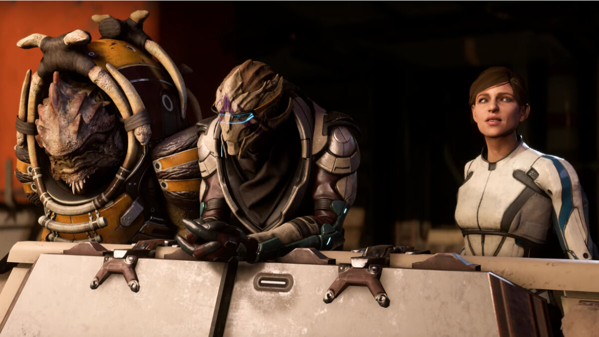 Vetra, Drack and Sara Mass Effect Andromeda