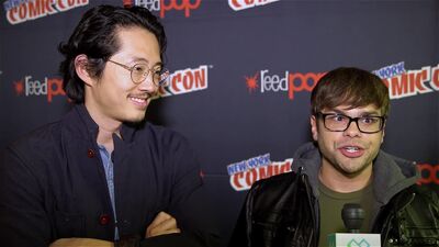 NYCC Interview: Steven Yeun and Charlie Saxton of Netflix's 'Trollhunters'