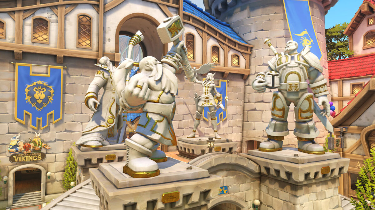 Overwatch's Blizzard World, Stormwind Gate