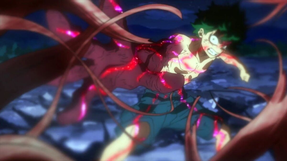 best anime heroes of 2018 Izuku Midoriya from My Hero Academia