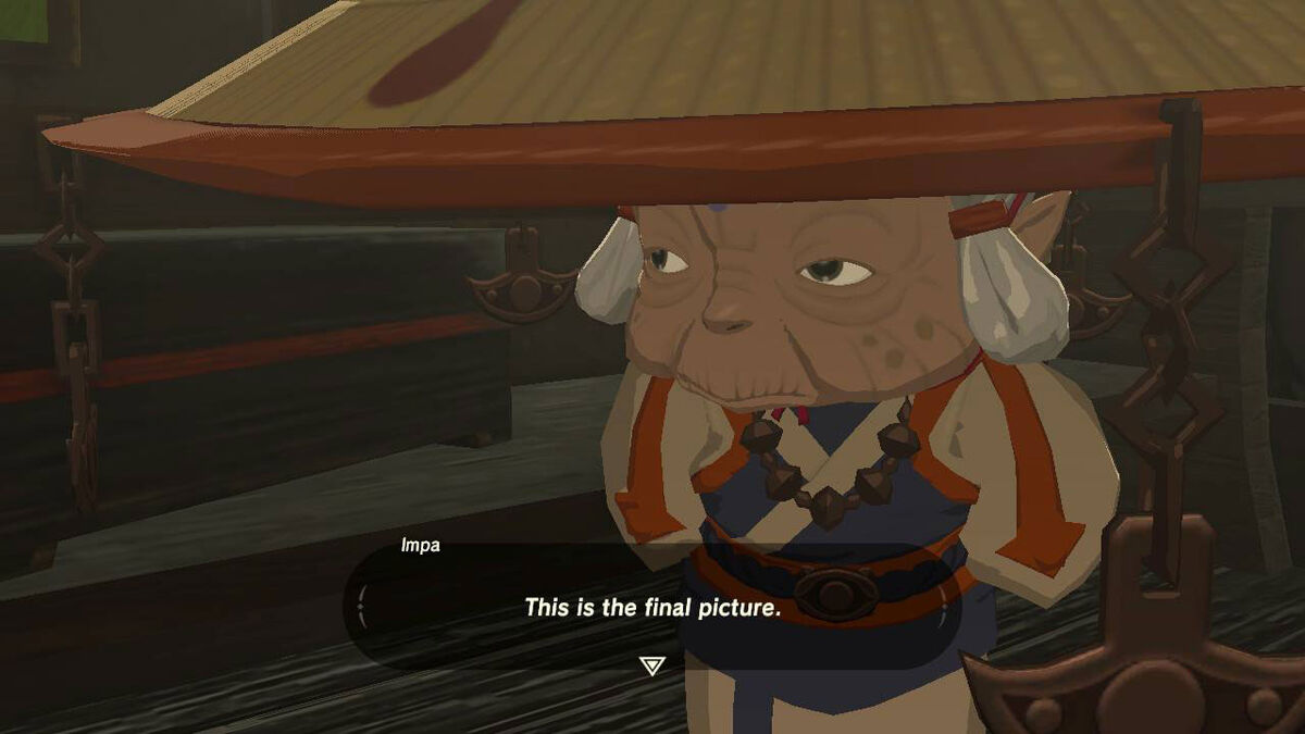 Impa Breath of the Wild Captured Memories