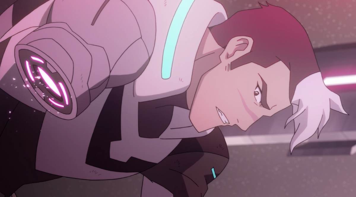 Keith just cut off Shiro's Galra arm