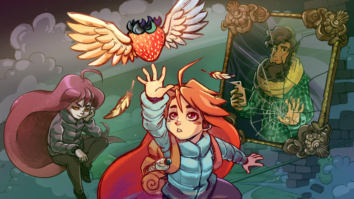 Part of Madeline, Madeline, and Theo from Celeste.
