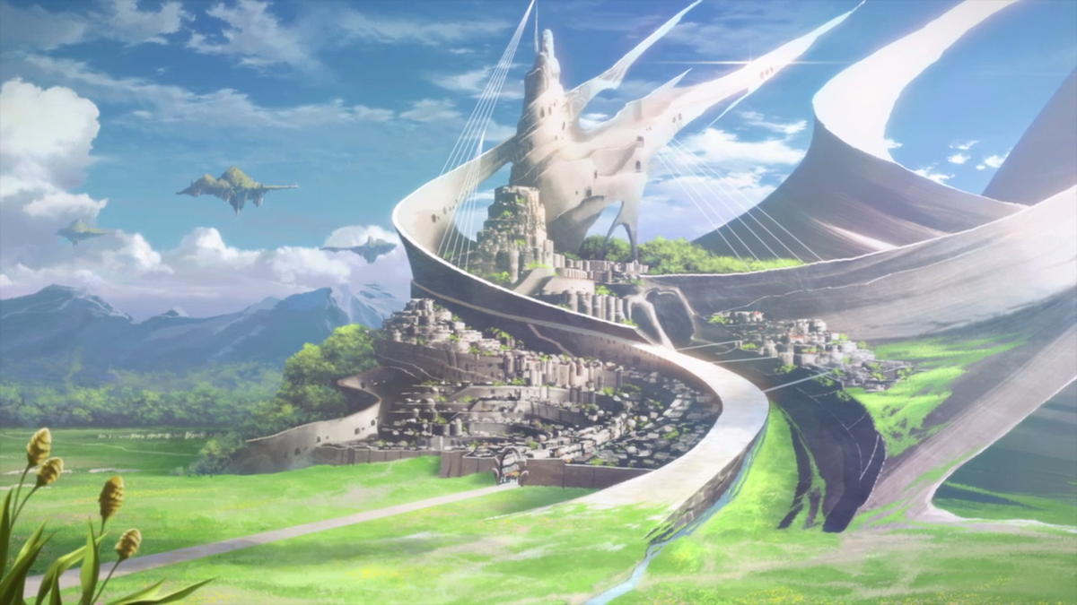 Fictional anime countries we'd love to visit Alfheim from Sword Art Online