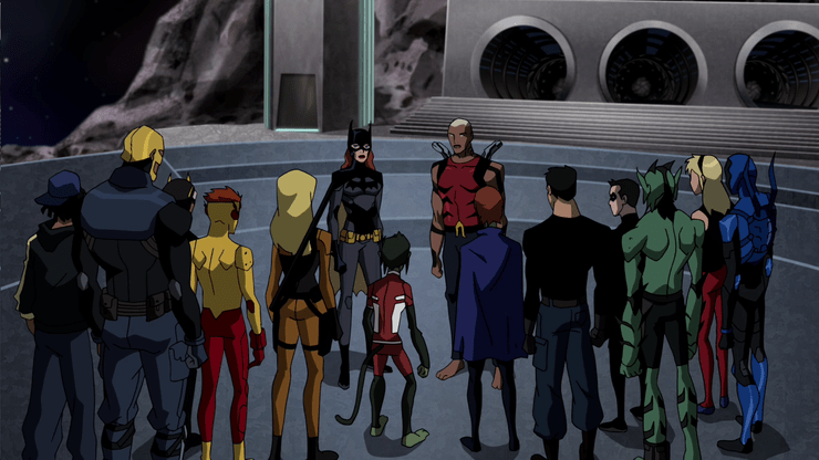 Young Justice: Invasion team