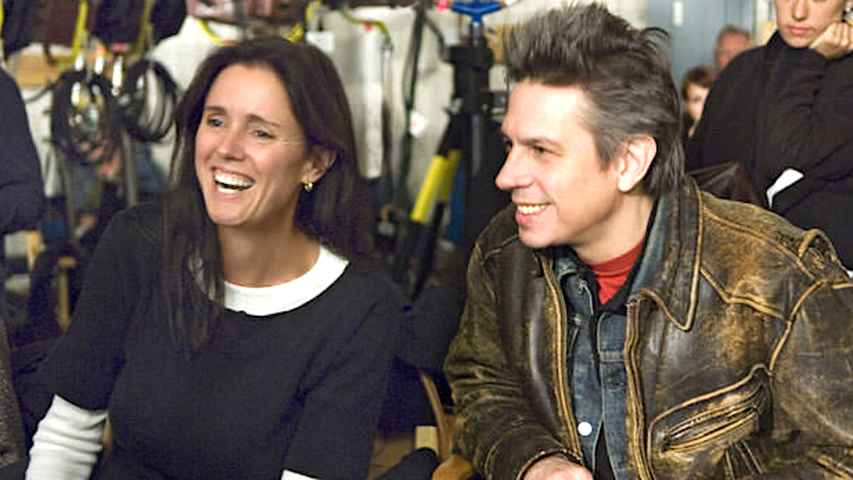 Julie Taymor and composer Elliot Goldenthal on the set of &#039;Across the Universe&#039;