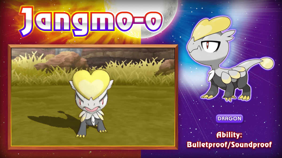 Pokemon Sun and Moon New Monsters