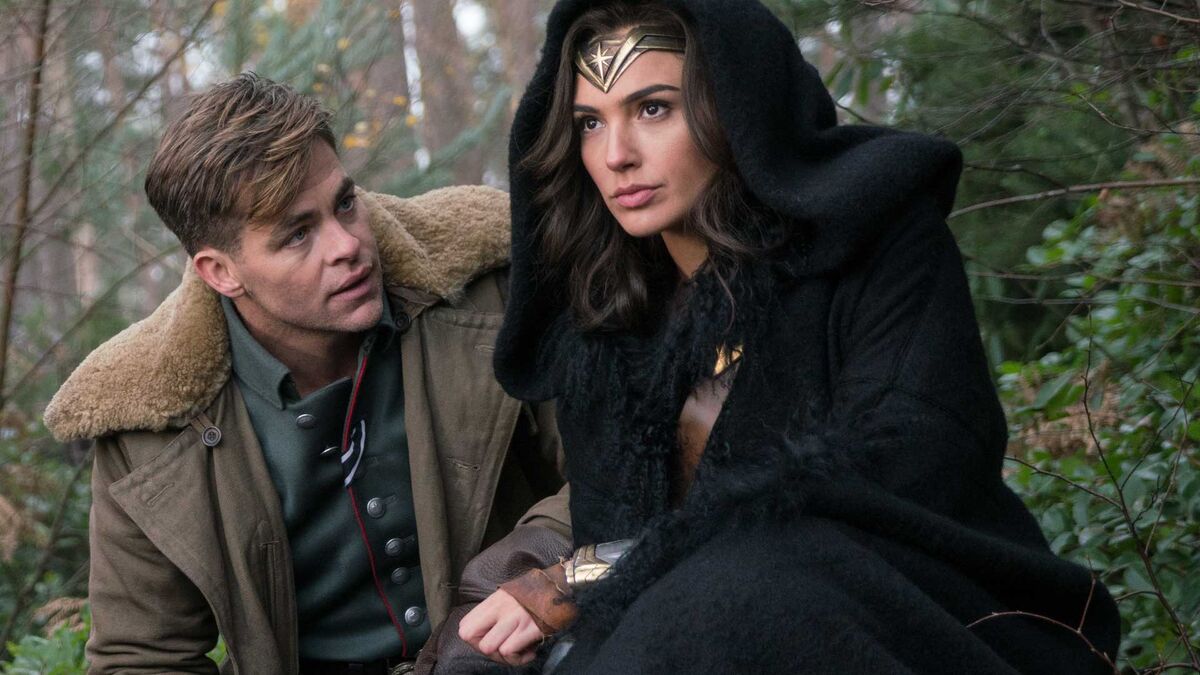 wonder woman gal gadot chris pine