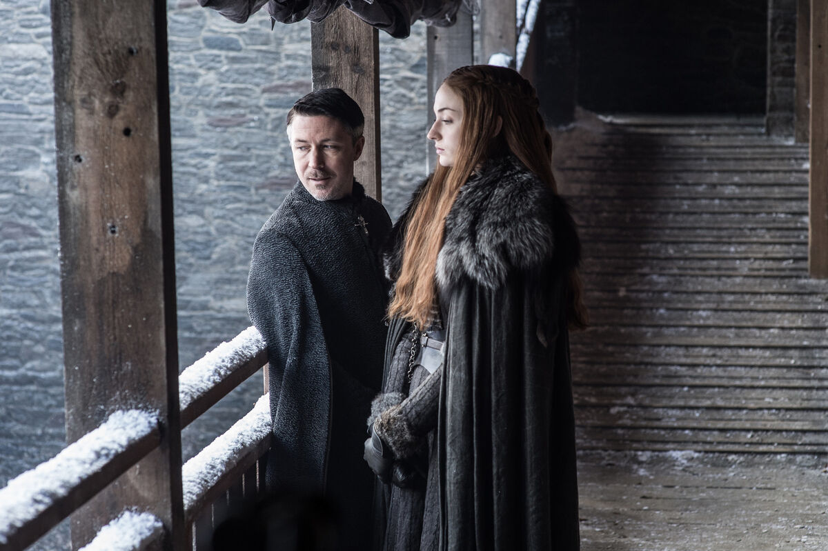 petyr-baelish littlefinger-and-sansa-in-game-of-thrones-season-7