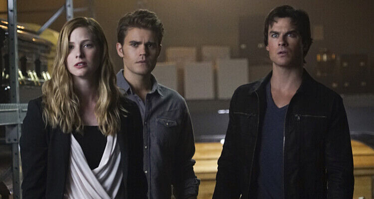 Valerie, Stefan, and Damon from TVD