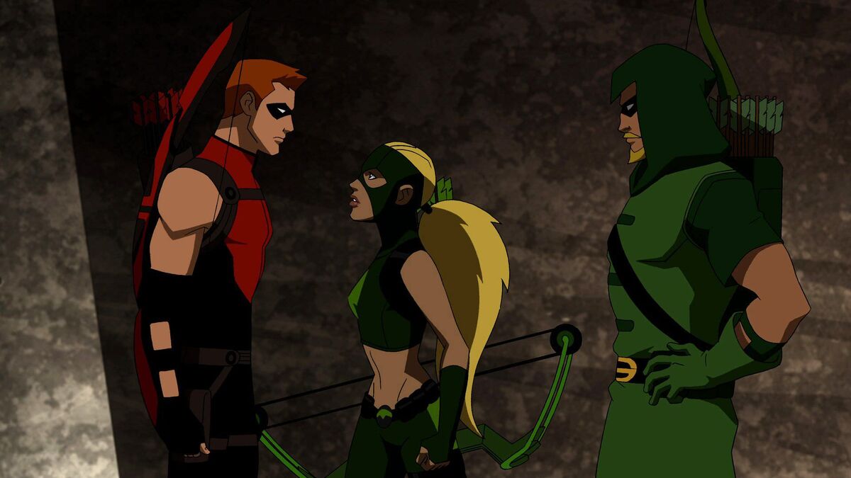 Young Justice, &quot;Infiltrator&quot;: Red Arrow, Artemis, and Green Arrow