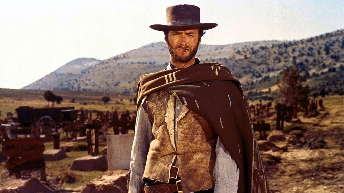 Clint Eastwood in a fistful of dollars