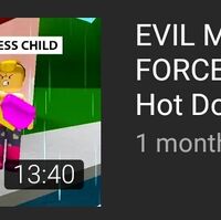 Evil Mother Forced Me To Sell Hot Dogs Adopt Me Gallery