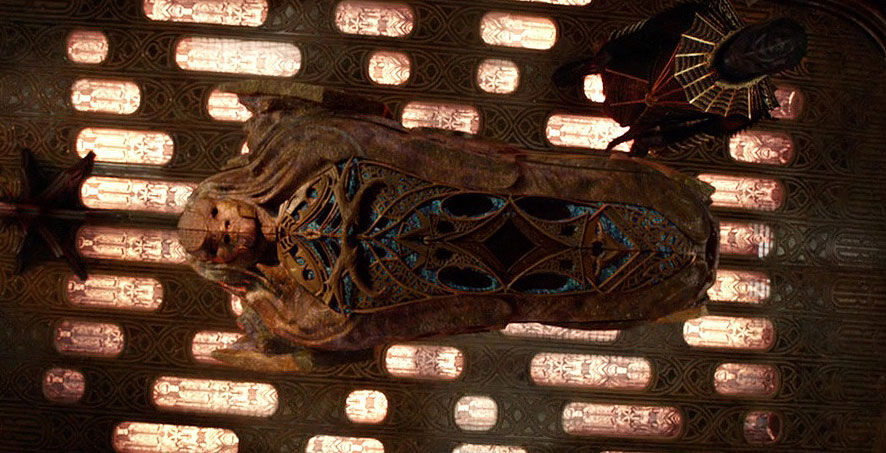 Klingon sarcophagus