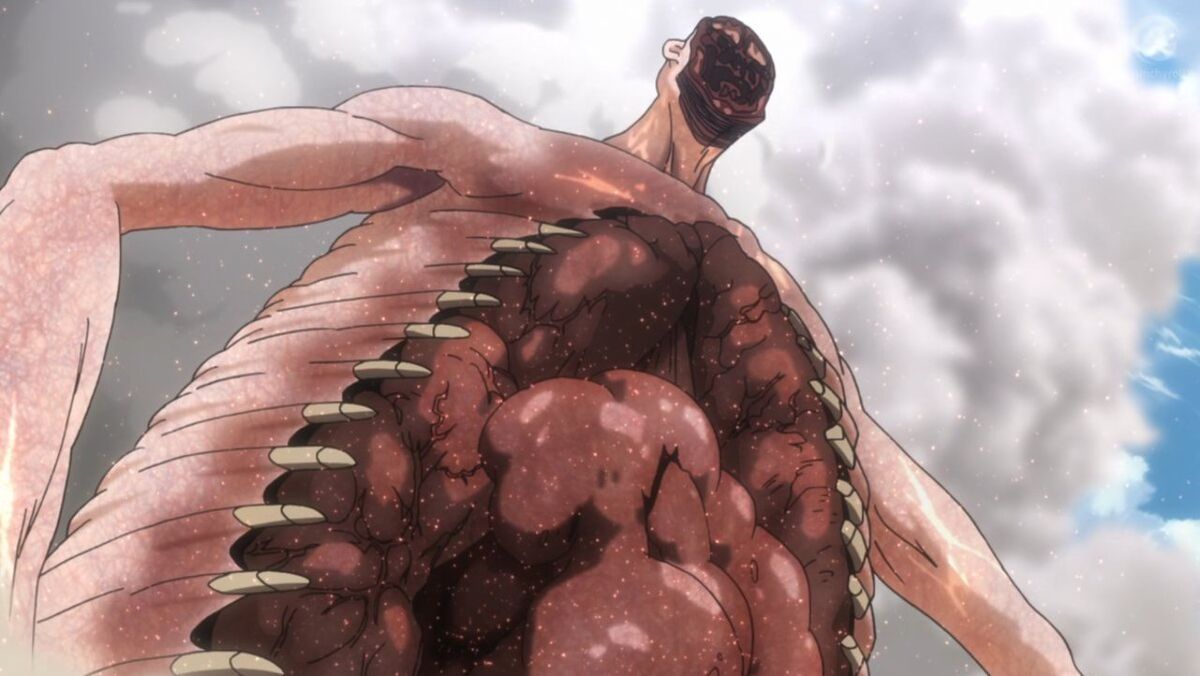 most destructive anime character of 2018 Rod Reiss from Attack on Titan
